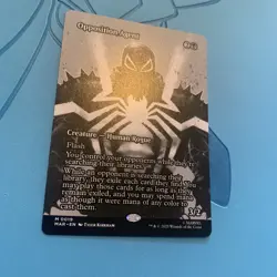 Opposition Agent 0019 ~ **Borderless** Mythic MTG Marvel Spider-man - Image 2