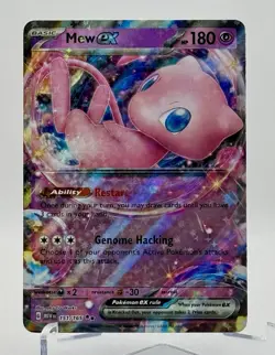 NEAR MINT Pokemon TCG Mew ex SV 151 151/165 Ultra Rare Full Art Holo English - Image 1