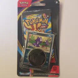 Mega Evolution—Chaos Rising Pokemon TCG Booster Pack 10 Cards Toxel Promo Coin - Image 1