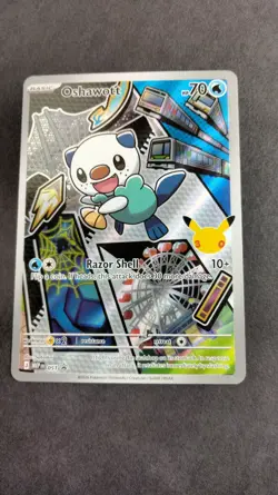 Oshawott 051 Black Star Promo First Partner Pokemon Card TCG - Image 1
