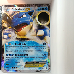 Nintendo Blastoise EX 29/146 XY Ultra Rare 2014 (Written On Back) - Image 1