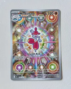 Pokemon TCG - ME: Ascended Heroes - Medicham 241/217 Illustration Rare - NM - Image 1
