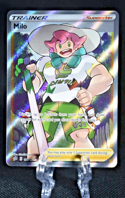 Pokemon SWSH02: Rebel Clash #190/192 Milo (Full Art) - NM - Image 1