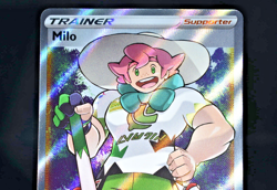 Pokemon SWSH02: Rebel Clash #190/192 Milo (Full Art) - NM - Image 2