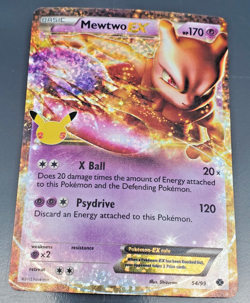 2021 Pokemon 25th Classic Collection Celebrations - 54/99 Mewtwo EX - Image 1