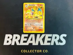 Pokemon TCG Charizard 4/102 Base Set Holo Rare Unlimited 1999 English HP Vintage - Image 1