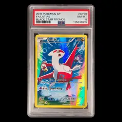 2015 Pokemon XY FA Full Art LATIAS #XY78 BSP Black Star Promo PSA 8 NM/MT holo - Image 1