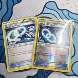 Pokemon TCG XY Primal Clash Kyogre Spirit Link 132/160 YOU GET BOTH! - Image 1