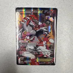 Pokemon TCG Team Magma's Groudon EX Holo Ultra Rare 15/34 Double Crisis - Image 1