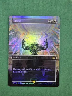 MTG Ultima (Borderless) FOIL Final Fantasy Magic The Gathering - Image 3