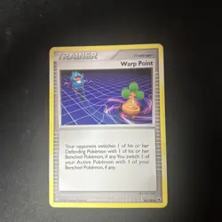 Pokemon Warp Point 88/100 Trading Card Game TCG 2009 D3 - Image 1
