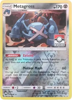 Metagross (Pokemon League) 95/168 League & Championship Cards Reverse Holo LP - Image 2