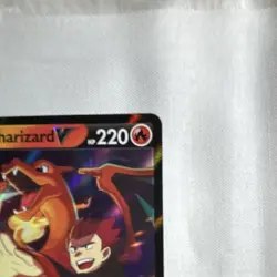 Pokemon TCG Lance's Charizard V Promo Holo SWSH133 220 HP English 2021 - Image 5