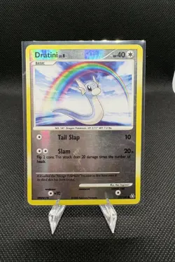 Pokemon TCG Dratini Holo 91/146 Legends Awakened 2008 Basic HP40 - Image 1