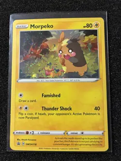 Pokemon TCG - Promo - Morpeko SWSH116 - Cosmos Holo - Image 1