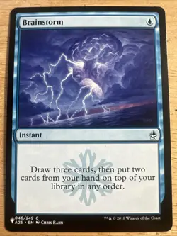 Brainstorm (Regular - Near Mint) - MtG: The List Reprints - Image 1