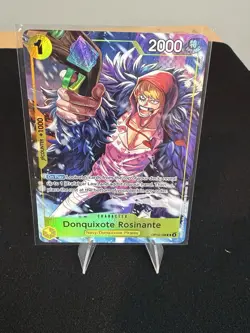 One Piece TCG OP12-108 Donquixote Rosinante Illustration Box Vol. 6 Promo NM - Image 1
