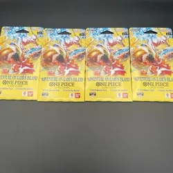 One Piece OP15-EB04 Adventure on Kami’s Island 4x Sealed Booster Packs English - Image 2