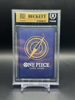 BGS 10 One Piece Monkey.D.Luffy OP14-013 The Azure Sea's Seven [Foil] - Image 2