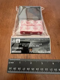 One Piece TCG Official Dice and Dice Case New - Image 4