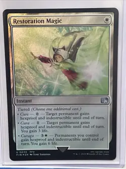 Restoration Magic Final Fantasy Foil - Image 1