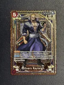 Silvers Rayleigh (SP) OP09-005 A Fist of Divine Speed Foil One Piece CCG - Image 1