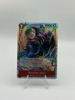 Roronoa Zoro EB04-007 Super Rare Adventure on Kami's Island One Piece Foil NM - Image 1
