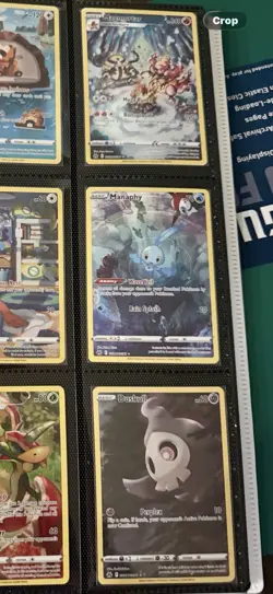 Pokemon Crown Zenith Galarian Gallery Lot 9 Cards GG Bibarel Duskull Manaphy NM - Image 5