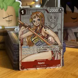 One Piece Card Game Nami OP01-016 25th Anniversary - Image 3