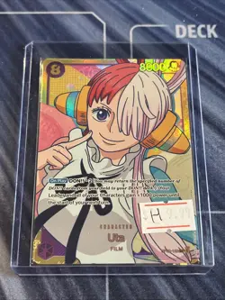 One Piece TCG English OP02-120 Uta SEC Foil - Image 1