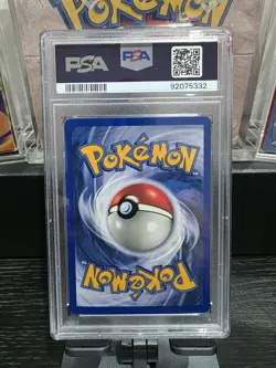 PSA 8 Pokemon TCG Machamp 1st Edition Holo Rare Card Base Set 8/102 - Image 2