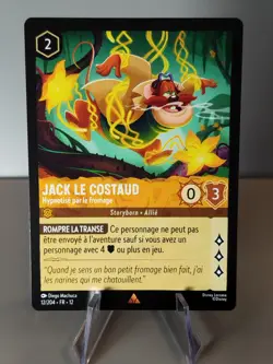 Carte LORCANA FR - Chapitre 12 12/204 Jack le costaud - Rare non Foil Neuf - Image 1