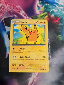 Pikachu 42/146 XY Base Set (MP/LP-) Pokemon TCG - Image 1