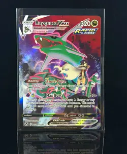Pokemon TCG Rayquaza VMAX TG20/TG30 Silver Tempest TG Holo Ultra Rare - Image 1