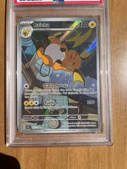 Pokemon Raichu 211 PSA 9 Evoluzioni a Paldea Full Art Italiano ✅ GEM MINT - Image 4