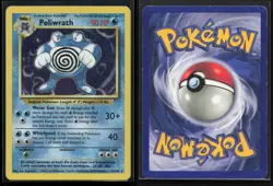 Poliwrath 13/102 Holo Base Set Unlimited MP Pokemon - Image 3