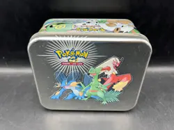 *NO CARDS* EMPTY Vintage 2003 Pokemon E-Reader EX Series Collector's Tin RARE - Image 1