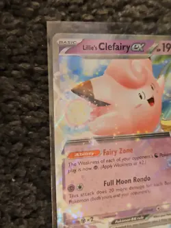 Lillie's Clefairy Ex 076/217 Ascended Heroes Pokemon TCG NM - Image 2