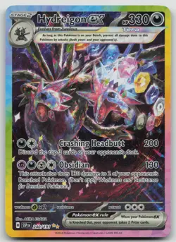 Pokemon Hydreigon EX 240/191 SV08 Illustration Rare Holo 330 NM - Image 1