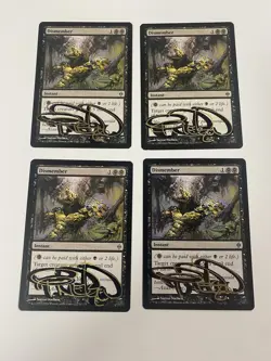 Dismember X4 New Phyrexia Regular Shadow Signed By The Artist - Image 1