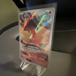 Pokemon Magby 186/182 Paradox Rift Full Art Holo Scorching Heater Card - Image 2
