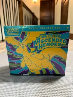 Pokemon TCG Mega Evolution Ascended Heroes Elite Trainer Box ETB Sealed - Image 1