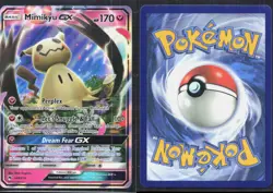 MIMIKYU GX 149/214 HOLO GX RARE LOST THUNDER POKEMON HOLO NM/M - Image 1