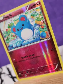 Pokemon TCG Marill 76/114 XY Steam Siege Reverse Holo Common 2016 English - Image 3