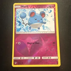 Marill 135/214 - C Lost Thunder Pokemon Reverse Holo LP - Image 1