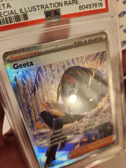 2023 Pokemon S&V Obsidian Flames Geeta Special Illustration Rare 226 PSA 8 NM-MT - Image 2