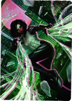 MAGIC MTG MARVEL SPIDER-MAN ART SERIES #29 SILK, WEB WEAVER - Image 1