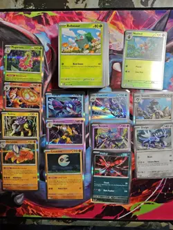 Pokemon 105+ Card Lot Holo Rare All Mega Evolution No Duplicates Reverse Regular - Image 2