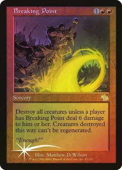 Judgment MTG FOIL Breaking Point Magic - Image 1