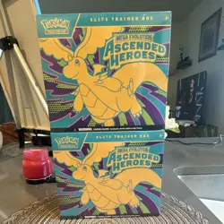 Pokemon Mega Evolution: Ascended Heroes Elite Trainer Box English (Lot of 2) - Image 1